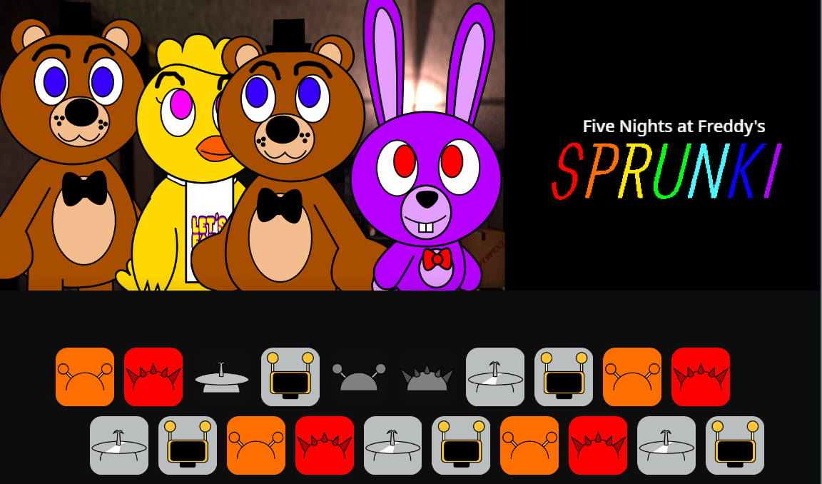 Five Nights At Freddys Sprunki - Play sprunki game on sprunki-incredibox.co